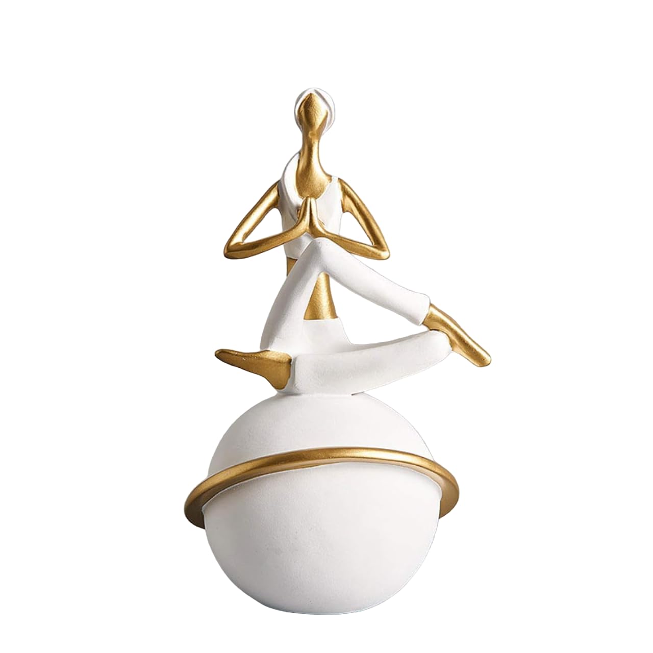 Set of 4 Yoga Girl Statue Sculptures for Home Decor | Figurine Ornaments | Handcrafted Showpieces