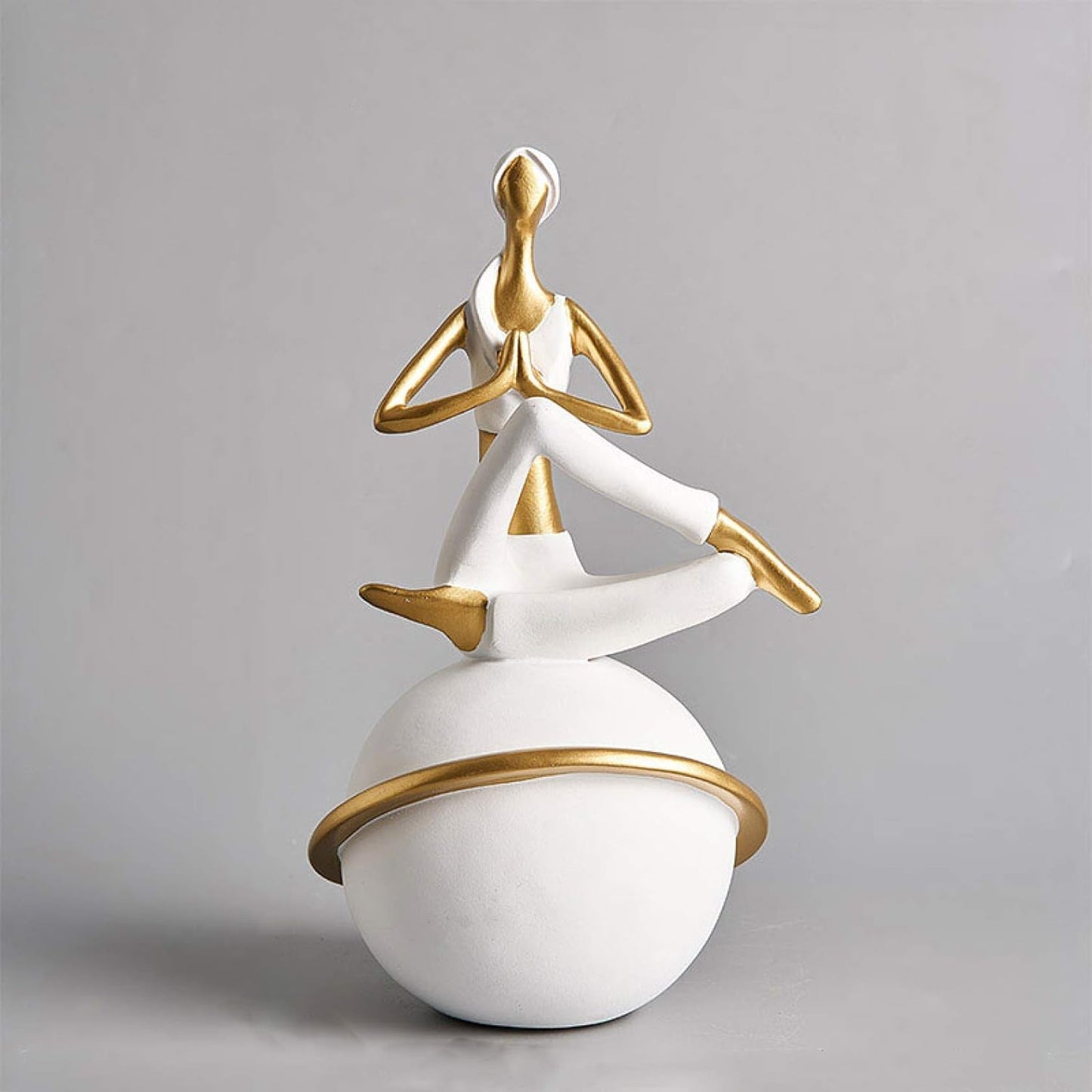 Set of 4 Yoga Girl Statue Sculptures for Home Decor | Figurine Ornaments | Handcrafted Showpieces