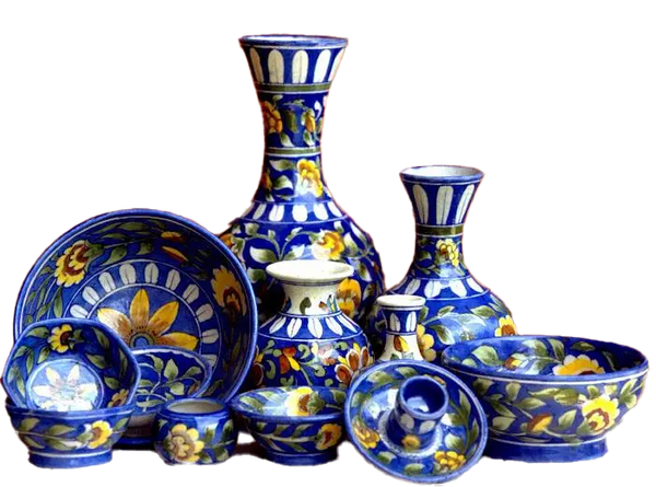 Blue Pottery