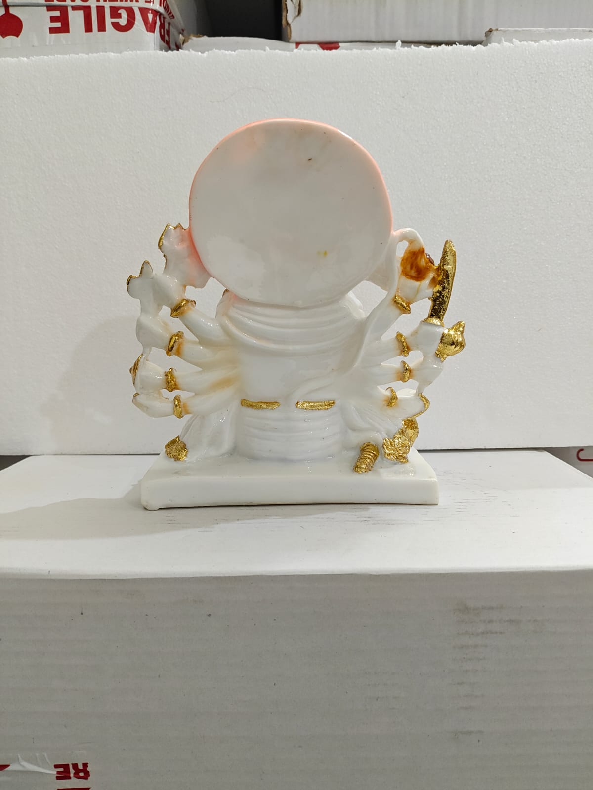 Panchmukhi Hanuman Idol – Resin God Murti for Home Temple